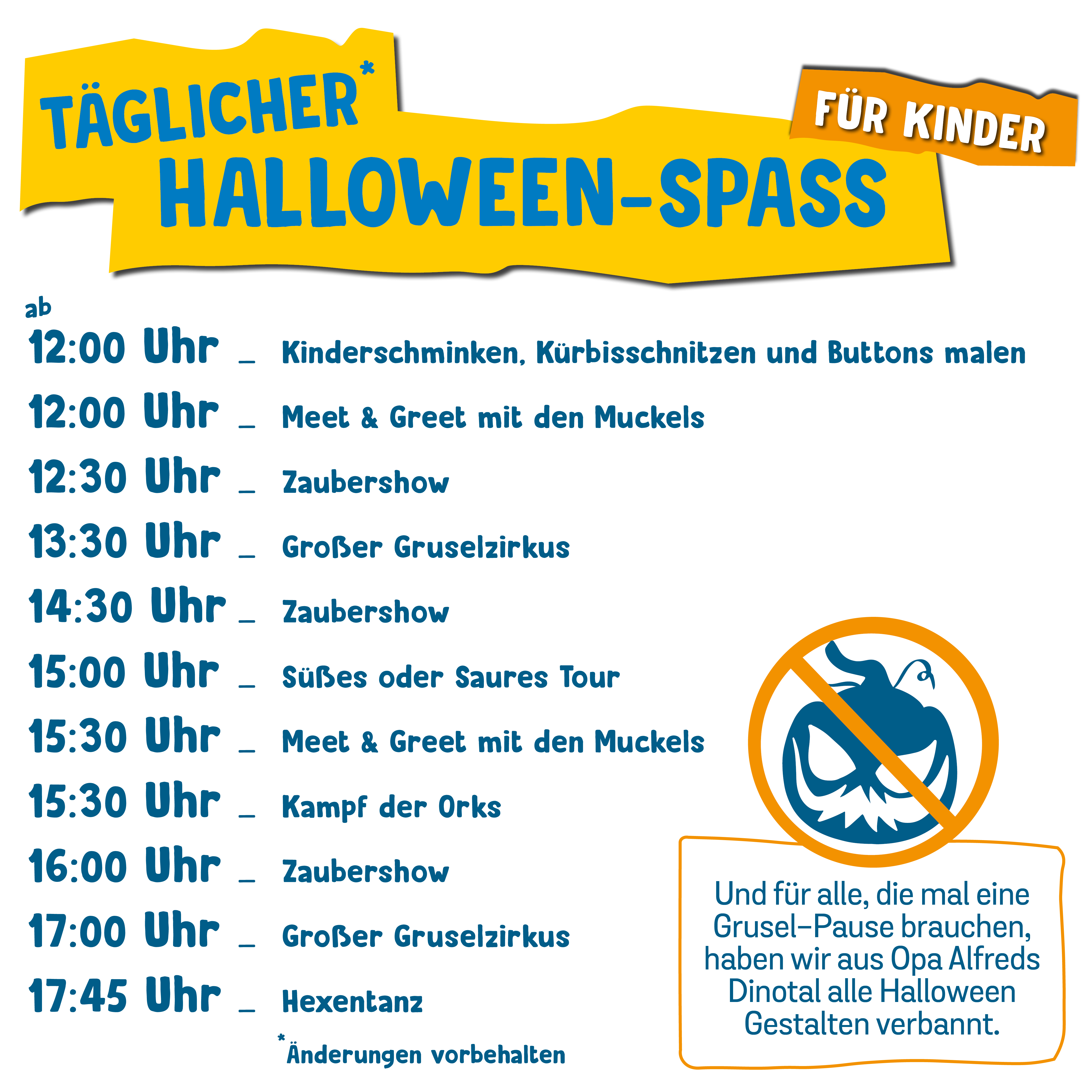Halloween im Taunus Wunderland